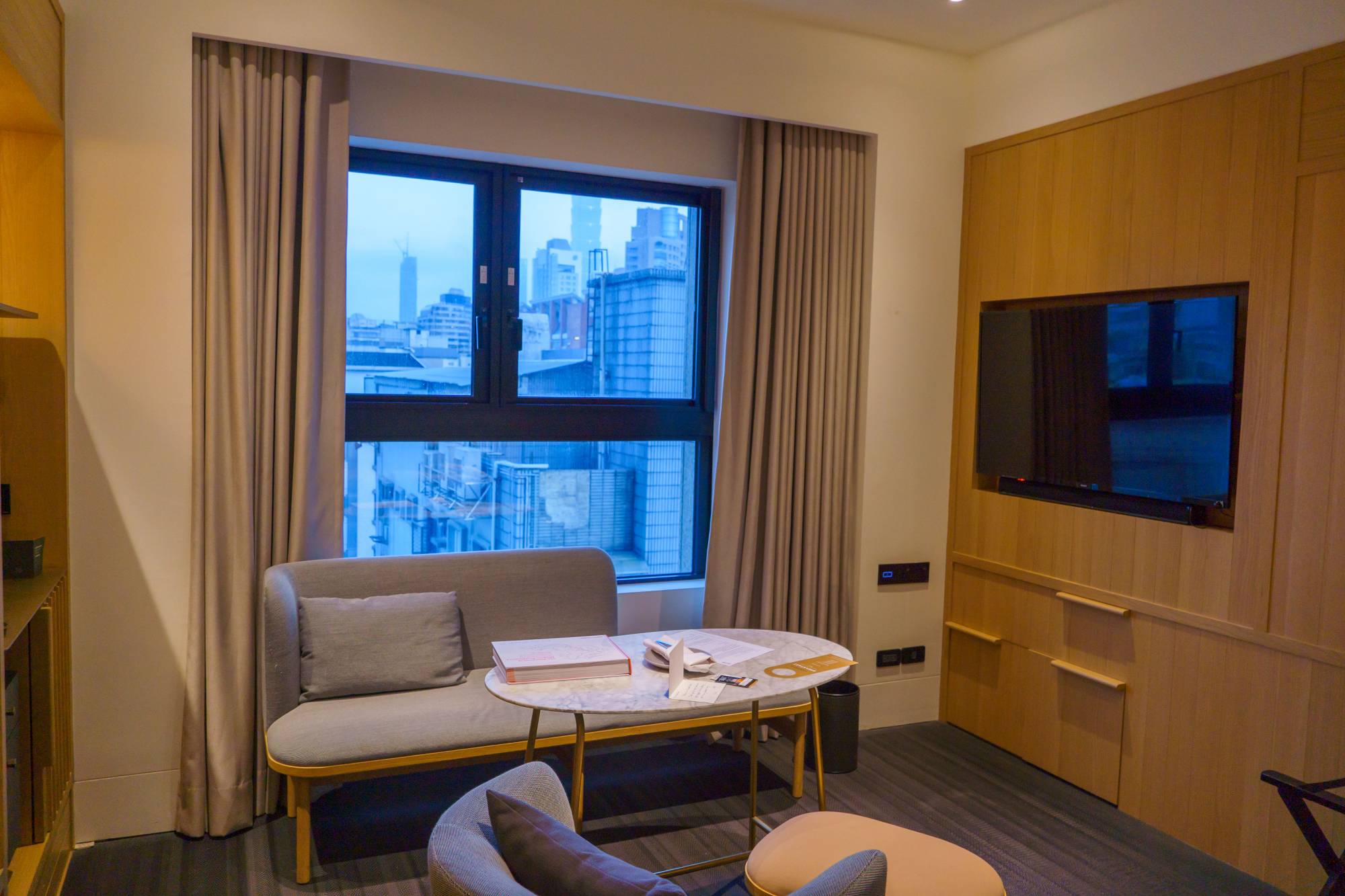 รีวิวที่พักไต้หวันใจกลางเมือง ย่านช้อปปิ้ง Kimpton Daan Taipei