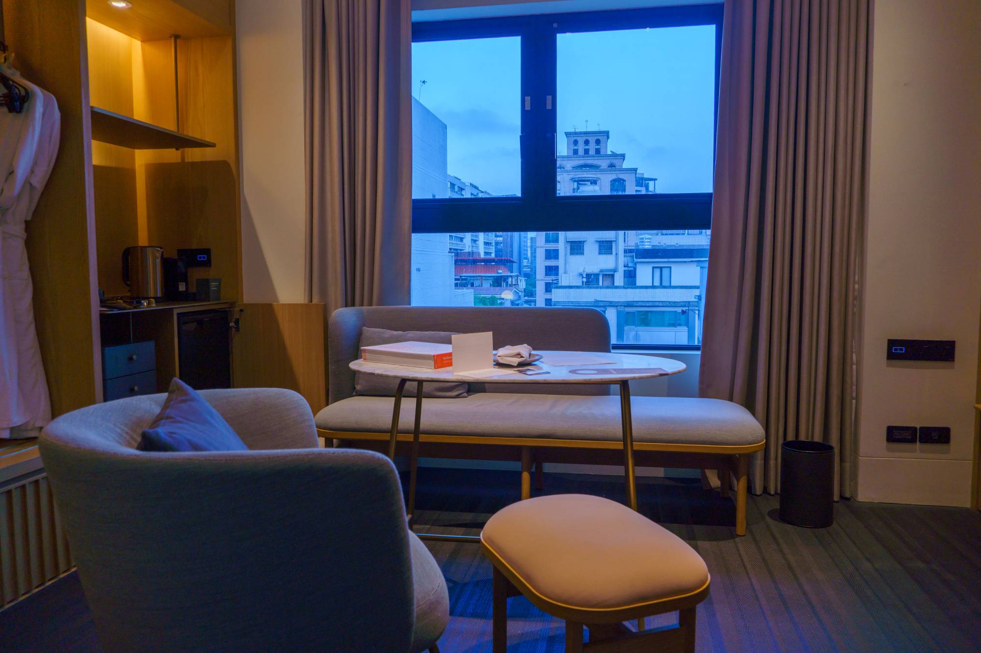 รีวิวที่พักไต้หวันใจกลางเมือง ย่านช้อปปิ้ง Kimpton Daan Taipei